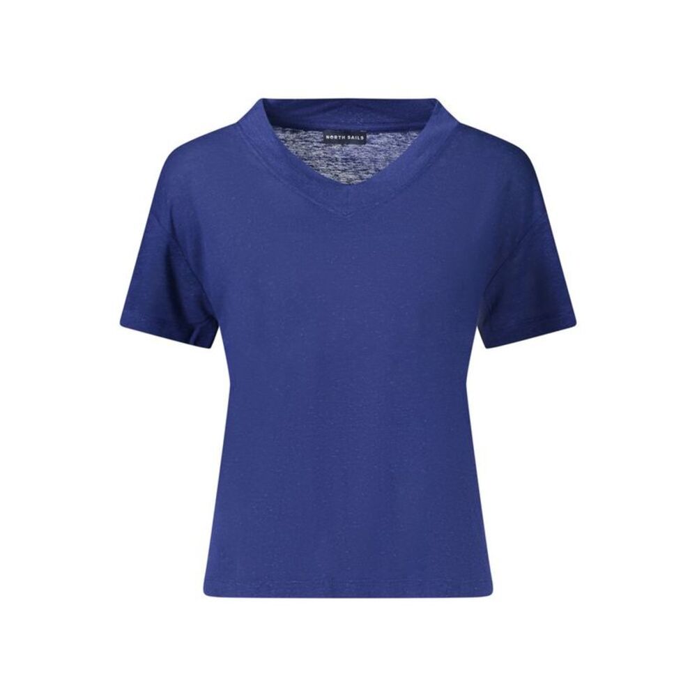 North Sails Blue Viscose Woman Women's T-Shirt